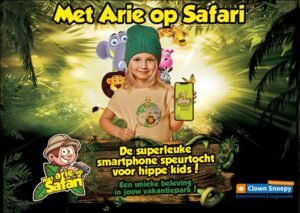 Met Arie op Safari; smartphone speurtocht