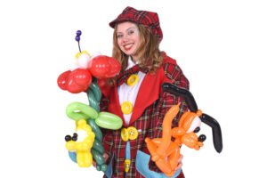 Ballonnen-Schminkclown