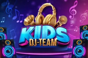 Kids DJ Team  op locatie