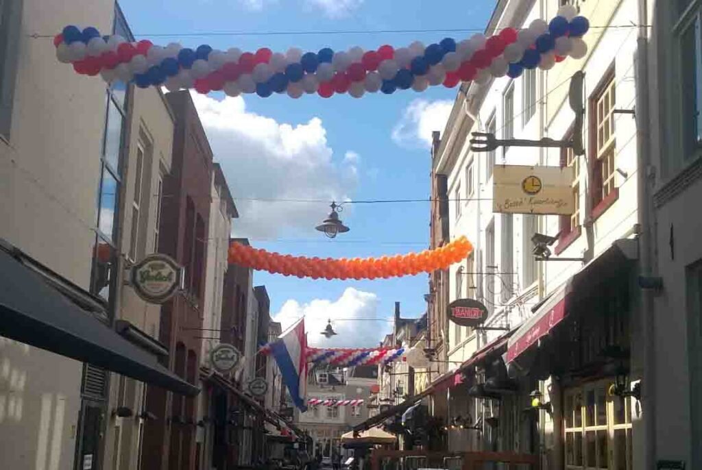 Oranje decoraties
