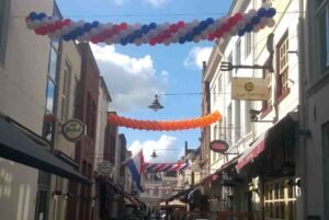 Oranje decoraties
