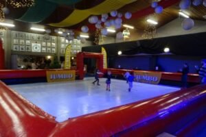 Kunst schaatsbaan
